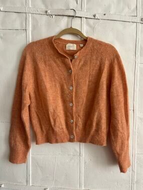 DOÊN Petra Cardigan in Coral